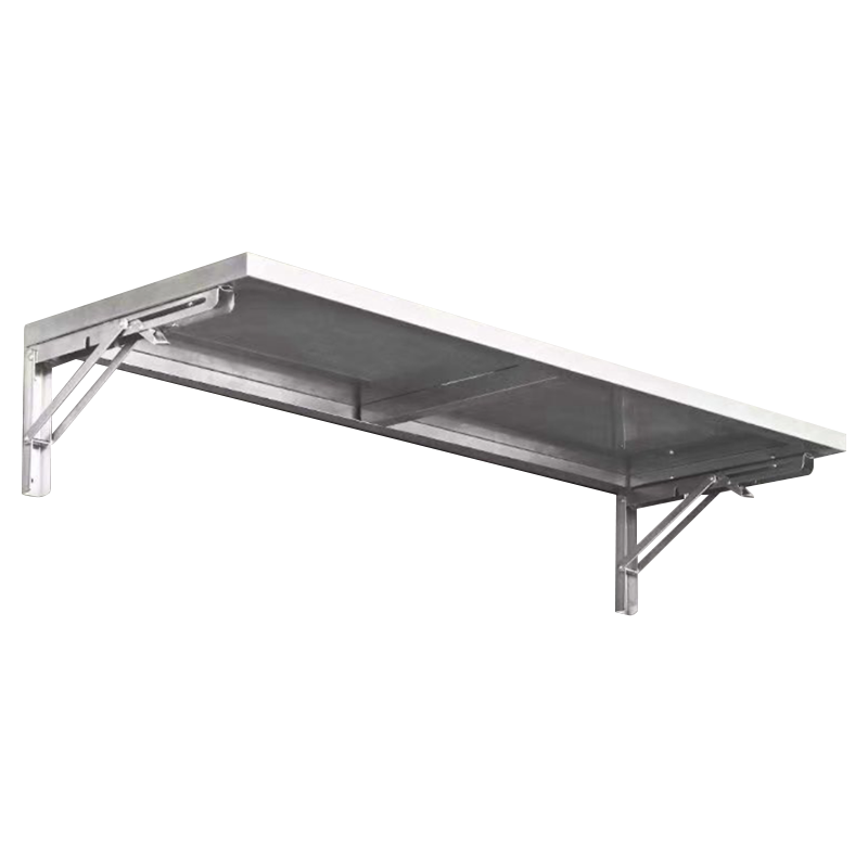Staffa da parete in acciaio inox